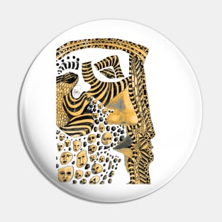 Multi-faceted Personality Pin