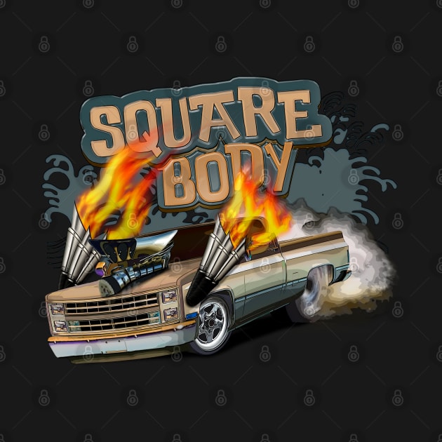 Squarebody Chevy Ratfink by hardtbonez