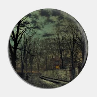 November by John Atkinson Grimshaw Pin