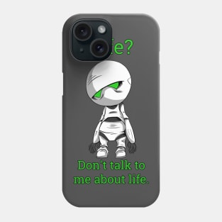 Marvin the Paranoid Android Phone Case