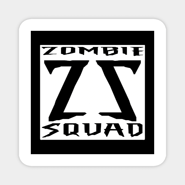 Zombie Squad ZS Sinister (Black) Magnet by Zombie Squad Clothing