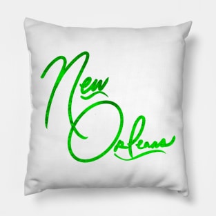 New Orleans Abstract Pillow