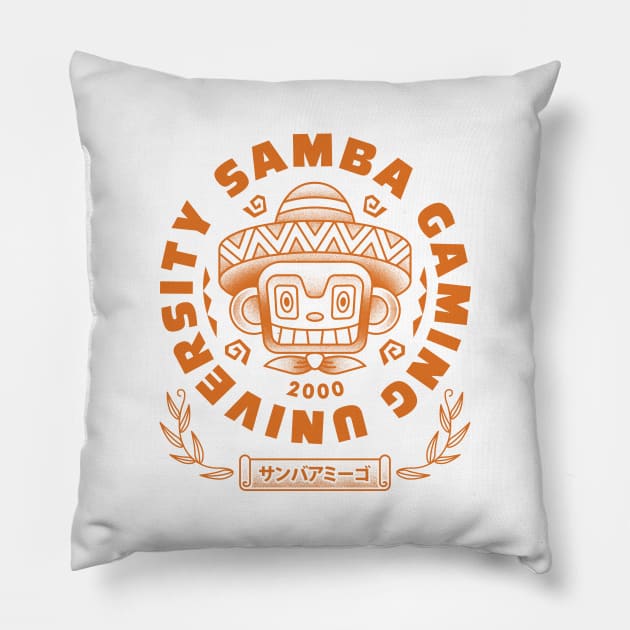 Samba Gaming University Pillow by Lagelantee