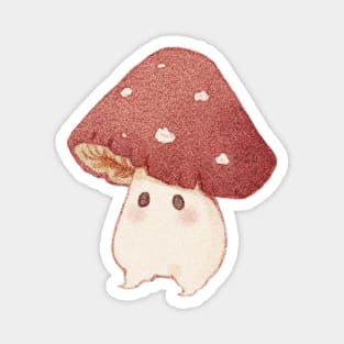 Happy Mushroom Magnet