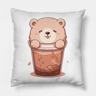 coffee bear Pillow