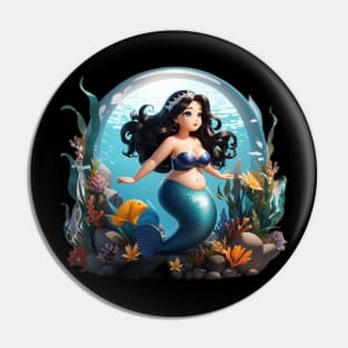 Sirenas Mermaid Plus Size Princess Pin