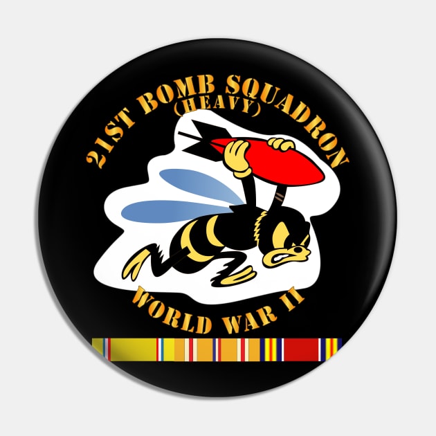 21st Bomb Squadron - WWII w PAC SVC Pin by twix123844