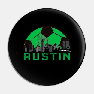 Austin soccer football jersey Pin
