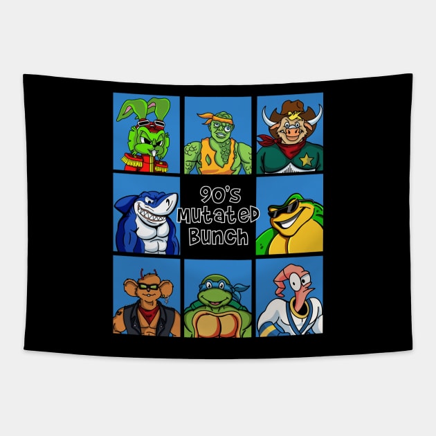 90’s mutated bunch Tapestry by Shirtsbyvaeda247