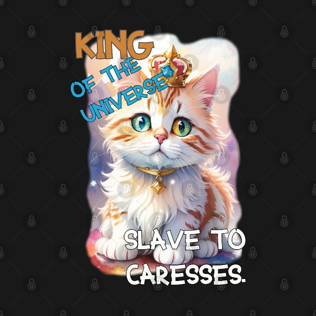 Adorable King of the Universe, Slave to Caresses by jemr