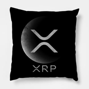 Vintage Ripple XRP Coin To The Moon Crypto Token Cryptocurrency Blockchain Wallet Birthday Gift For Men Women Kids Pillow