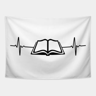 Book Heartbeat Book Lovers Tapestry