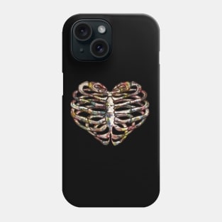 Rib Cage Floral 4 Phone Case