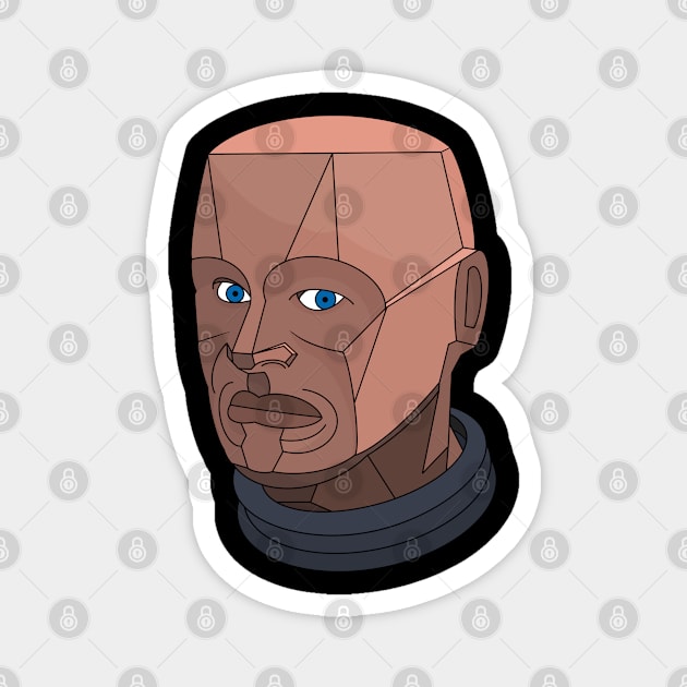 Kryten Magnet by Stupiditee