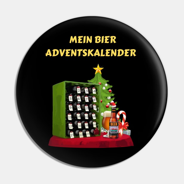 Mein Bier Adventskalender Pin by Globalprint