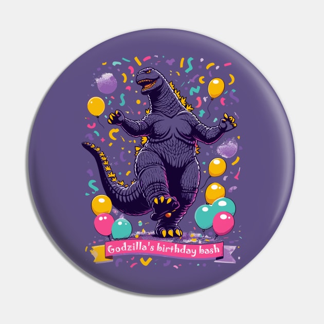 birthday bash Pin by AOAOCreation