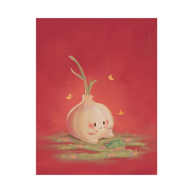 Stressed Garlic by Lucracia Ray