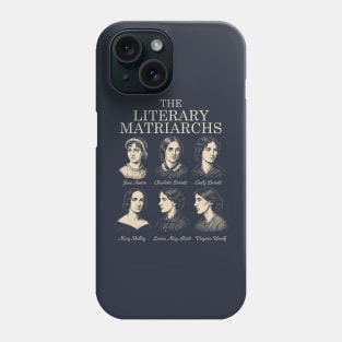 Little Women in literature, Jane Austen, Bronte Sisters Phone Case
