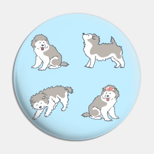 Alaskan Malamute Puppies Pin