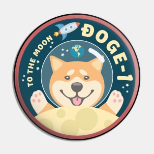 Doge 1 Moon Mission Pin