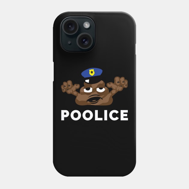 Poolice zombie poop emoji Phone Case by livania