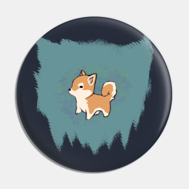 Little Shiba Inu Pin by Grumpysheep