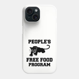 Black Panther Party, People's Free Food Program, Black History, Black Lives Matter Phone Case