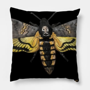 It rubs the lotion on it’s skin, Death’s Head Hawk Moth Pillow