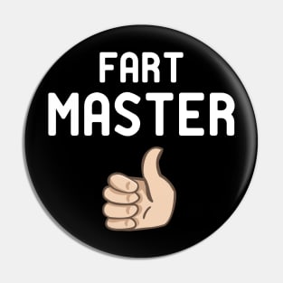 Fart Master Pin