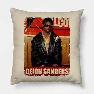 Deion Sanders - NEW RETRO STYLE Pillow