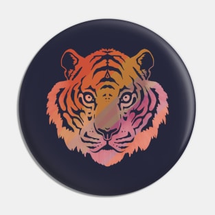 Tiger - Rainbow Pin