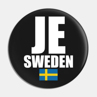 JE SWEDEN Pin