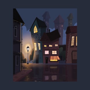 Street Night T-Shirt