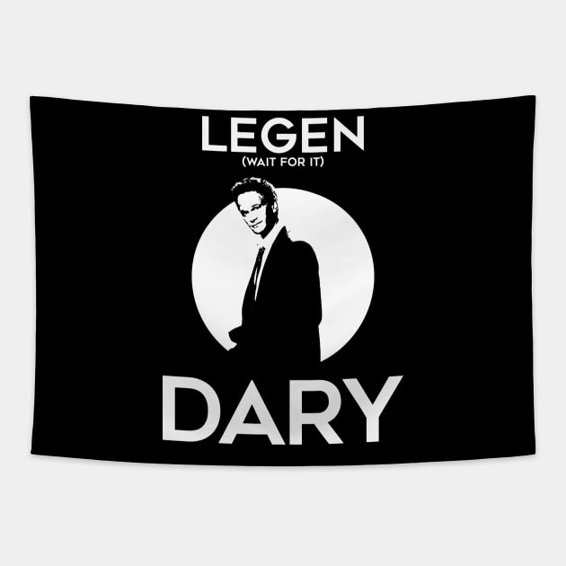 barney stinson Tapestry by islandersgraphics