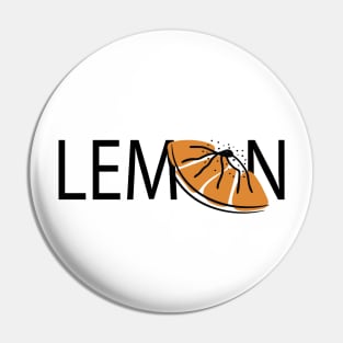 LEMON, UNIQUE SIMPLE Pin