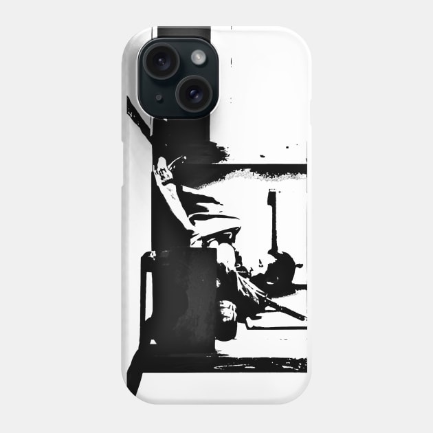 sleepy samurai Phone Case by CaptainOceanSkydive