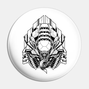 Mecha aliens | Outsiders Inavsion: Mechanical Pin