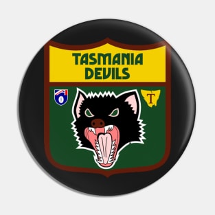 Tasmanian devils football club | AFL footy Pin