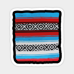 Falsa mexican blanket serape Magnet