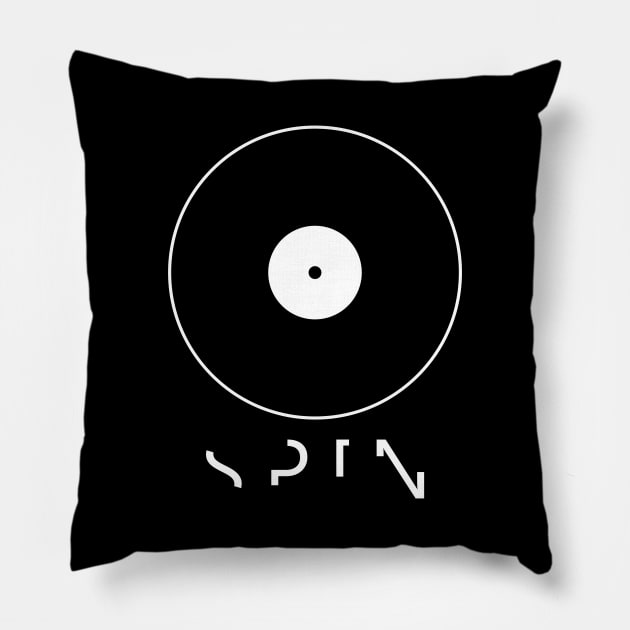 SPIN Pillow by NoirPineapple