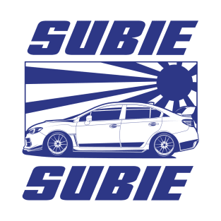 Subie blue print T-Shirt