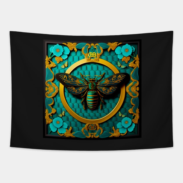 Fashion Moth Tapestry by JonHerrera
