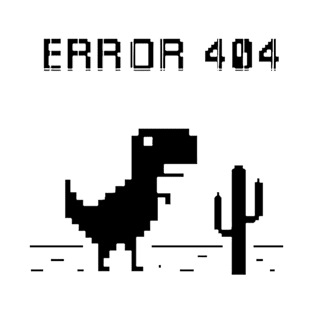 Funny Internet Error 404 T-Shirt