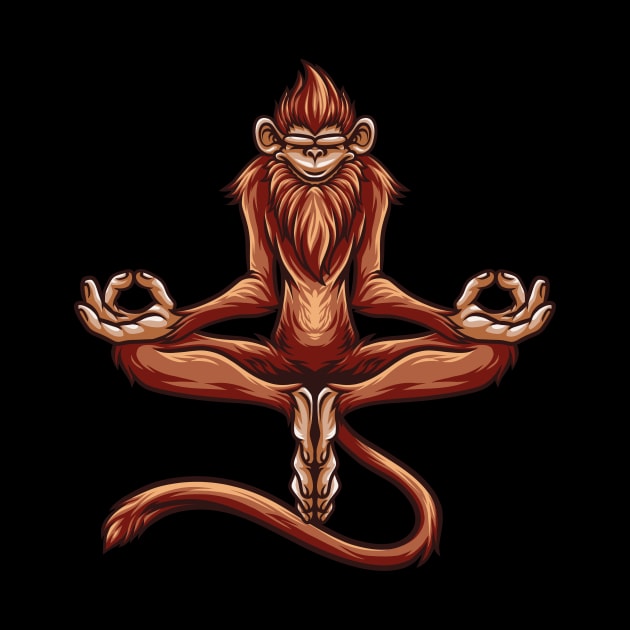 MONKEY MEDITATION by NSC.gd