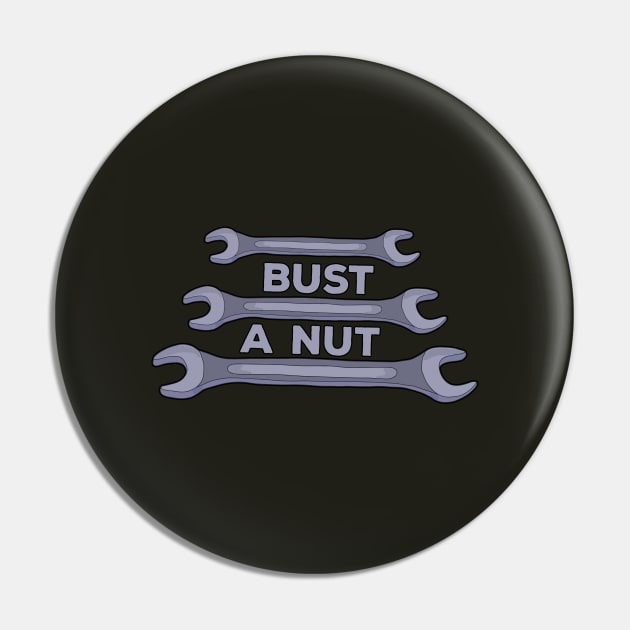 Bust a Nut Pin by DiegoCarvalho