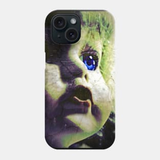 Beautiful eyes of a doll Phone Case