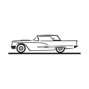 1958 Ford Thunderbird Hard Top T-Shirt