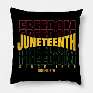 Juneteenth Pillow