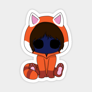 creepypasta red panda (eyeless jack) Magnet