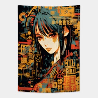 Geisha girl Tapestry